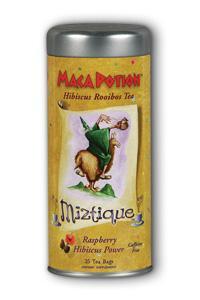 Maca Potion Hibiscus Rooibos 25 Tea Bags from Miztique