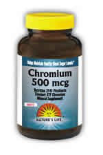 Chromium 500 mcg 100ct from Natures Life