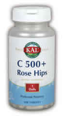 C-500 w/ Rose Hips 100ct 500mg from Kal