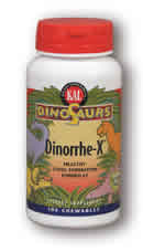 Dinorrhe-X 60 sour apple chews from Kal