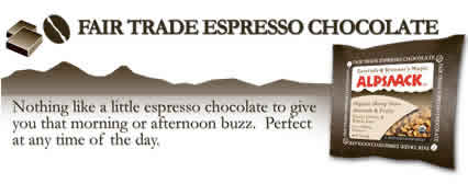 ALPSNACK ORGANIC ESPRESSO CHOCOLATE