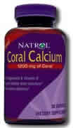 Coral Calcium w/Magnesium & Vitamin D 90 caps from NATROL