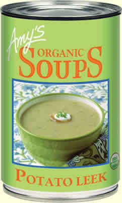 Soup organic potato leek Case of 12 / 14.1 OZ from AMY'S