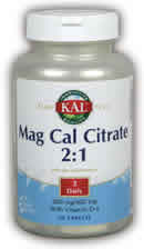 Kal: Mag Cal Citrate 2-1 90 ct