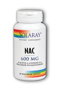Solaray: NAC N-Acetyl-L-Cysteine 600mg 60ct