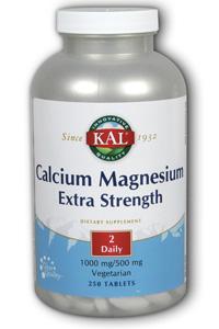 Kal: Ex. st. calcium + magnesium 250ct