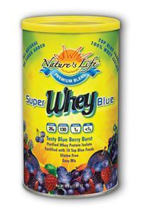 Natures Life: Whey Super Blue BlueBerry 1 lb
