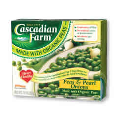 BOX,OG,PEAS & PEARL ONION Case of 12 / 10 OZ from Cascadian Farm