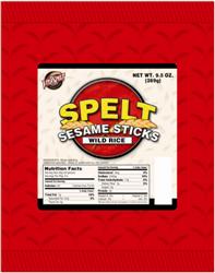 SESAME STICKS,WLD RC,SLTD Case of 12 / 9.5 OZ from Vita Spelt