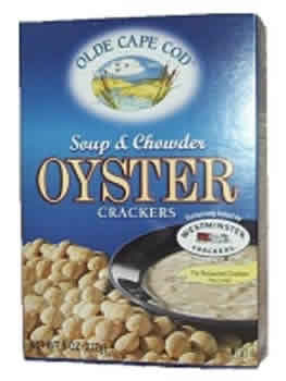 CRACKERS,OYSTER,TRANS FF Case of 12 / 8 OZ from Olde Cape Cod