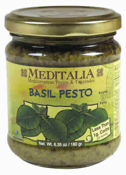 PESTO,BASIL Case of 6 / 6.35 OZ from Meditalia