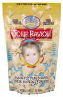 CHEESE RAVIOLI,KIDS,ASST Case of 6 / 16 OZ from Jolie Ravioli