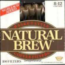 COFFEE FILTERS,#2 CONE - 12 / 40 CT from Natural Brew Filters