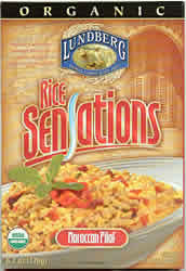 RICE SENS,OG,MORCN PILAF Case of 12 / 6.2 OZ from Lundberg Farms