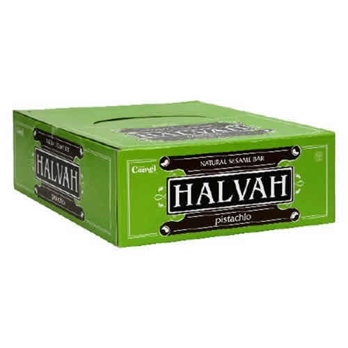 HALVAH BAR,PISTACHIO Case of 20 / 3 OZ from Camel Halvah
