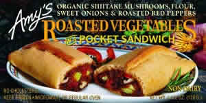 POCKET SANDWHICH ORGANIC ROASTED VEGGIE