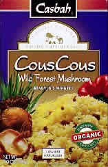 COUSCOUS,OG,WILD MUSHROOM Case of 12 / 7 OZ from CASBAH