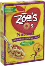 Zoe's natural o's Case of 12 / 9.5 OZ from Zoe Foods