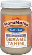 Sesame tahini,raw Case of 12 / 16 OZ from Maranatha Natural Foods