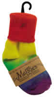 SOCK INFANT TYEDYE ANKLET Case of 3 / 1 PAIR from Maggie's Functional Organics