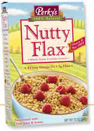 CEREAL,NUTTY FLAX Case of 12 / 12 OZ from Perky's Cereals