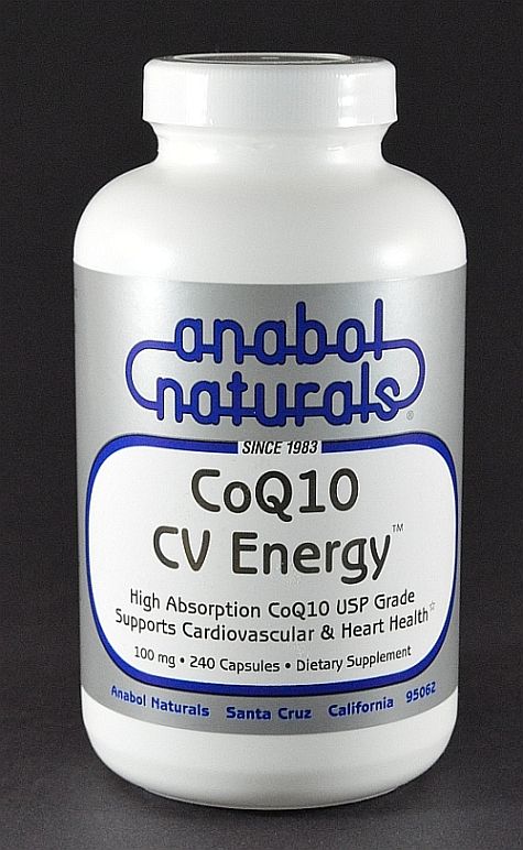 ANABOL NATURALS: CoQ10 CV 100mg 25 capsule