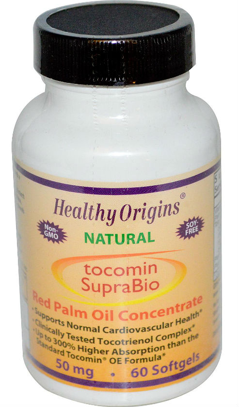 HEALTHY ORIGINS: Tocomin SupraBio (Tocotrienols) 50mg 60 softgel