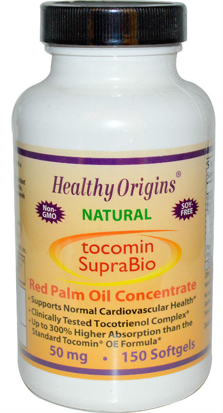 HEALTHY ORIGINS: Tocomin SupraBio (Tocotrienols) 50mg 150 softgel