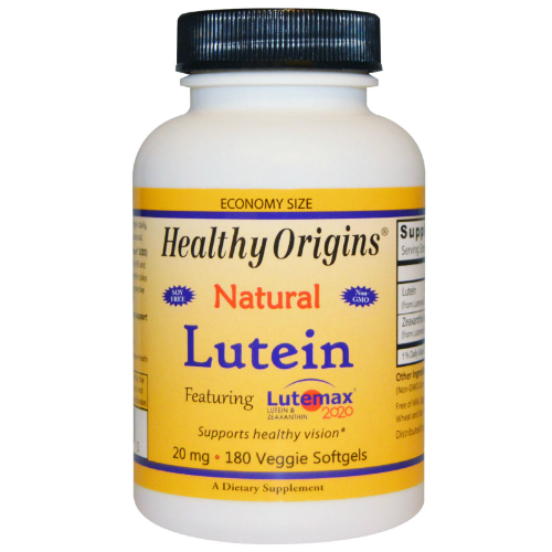 HEALTHY ORIGINS: Lutein 20mg (Lutemax 2020) 180 capvegi