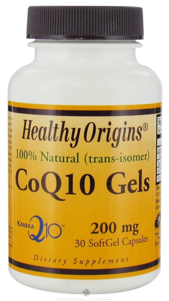 HEALTHY ORIGINS: CoQ10 200mg (Kaneka Q10) 30 softgel