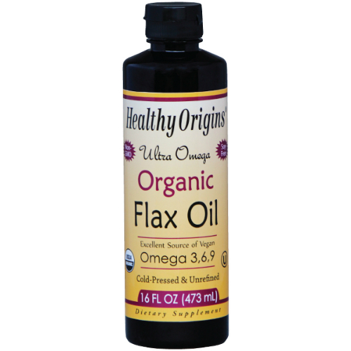 HEALTHY ORIGINS: Flax Oil (Organic) - Ultra Omega 16 oz