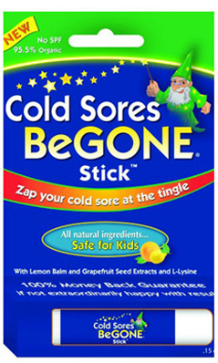 ROBIN BARR ENTERPRISES: Cold Sores BeGone Stick 0.15 oz
