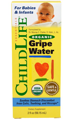 CHILDLIFE: Organic Gripe Water for Babies & Infants 2 oz