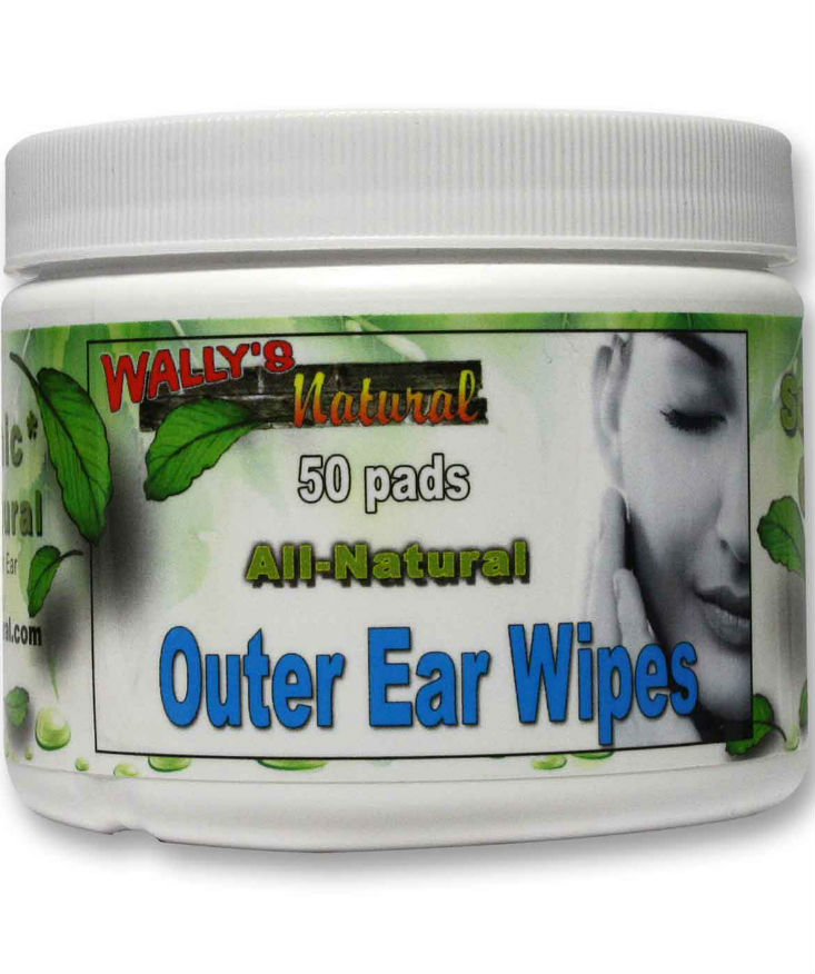WALLY'S NATURAL PRODUCTS INC: Animal Outer Ear Wipes 50 pad