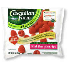 Raspberries,og Case of 12 / 10 OZ from Cascadian Farm