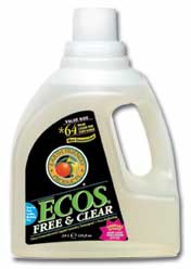 LIQUID LAUNDRY,FREE & CLR Case of 8 / 53 OZ from Earth Friendly Products