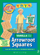ARROWROOT SQUARE,OG,VAN Case of 6 / 5 OZ from Earths Best (Hain)