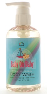 BABY OH,BODY WASH Case of 1 / 8 OZ from Rainbow Research