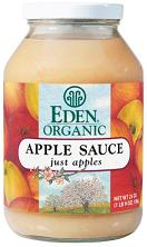 APPLESAUCE,OG Case of 12 / 25 OZ from Eden Foods