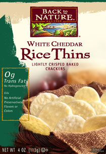 RICE THINS,WHITE CHEDDAR