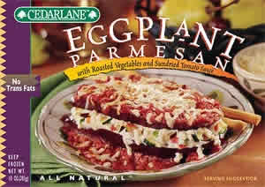 EGGPLANT PARMESAN Case of 12 / 10 OZ from Cedar Grove Cheese