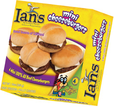 CHEESEBURGER MINI SND 4PK Case of 8 / 10 OZ from Ians Natural Foods