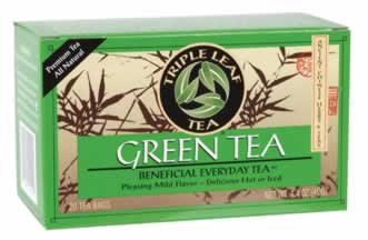 Tea,green premim Case of 1 / 20 BAG from Triple Leaf Tea