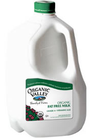 MILK,OG,NF,HTST,FR Case of 4 / 128 OZ from Organic Valley