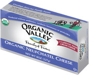 NEUFCHATEL,OG,BARS,PAST Case of 12 / 8 OZ from Organic Valley