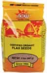 NOW: ORGANIC FLAX SEED 2 LB
