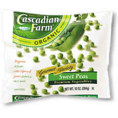 PEAS,OG,SWEET GREEN Case of 12 / 10 OZ from Cascadian Farm