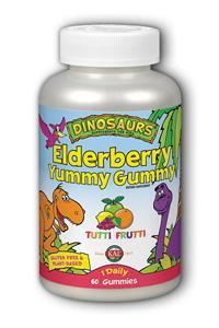 KAL: Elderberry Yummy Gummy (Tutti Frutti) 60 ct Chw