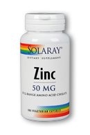 Zinc-50, 100ct 50mg