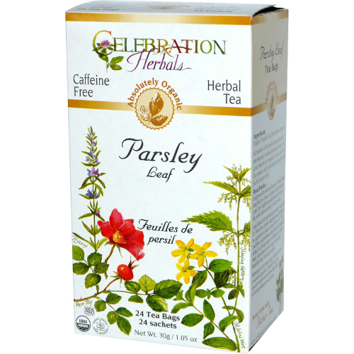 Celebration Herbals: Parsley Leaf Tea Organic 24 bag